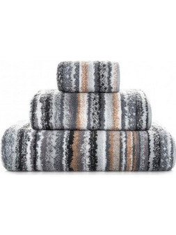 Πετσέτα Μπάνιου Venice multi grey - GRACCIOZA - 30X50 CM - Guest Tw