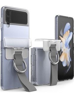 Ringke Hinge Cover για Samsung Galaxy Z Flip 4 / Flip 3 - Σκούρο Γκρι