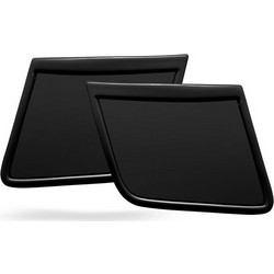 C-Racer σετ πλαϊνές βάσεις αριθμών universal για όλες τις μοτοσυκλέτες, σε μαύρο χρώμα (bolt-on με τη σέλα SCR4) | C-Racer, Vintage racing side number plates black