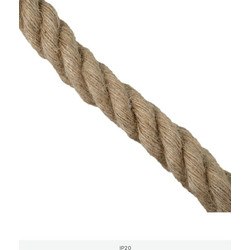 GLOBOSTAR(R) DECOCABLE 77647 Τριχιά Στριφτό Καλώδιο 3 x 0.75mm IP20 - Μπεζ - Μ100 x Π3 x Υ3cm