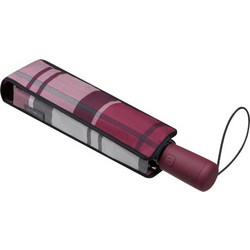 Samsonite 108966-A465 Alu Drop, Ομπρέλα Αυτόματη, Κόκκινο Καρό