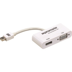 Promate thunderMate-HV Αντάπτορας 2-σε-1 Mini DisplayPort σε HDMI και VGA