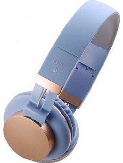 GJBY GJ-18 Ενσύρματα Ακουστικά On Ear Μπλε