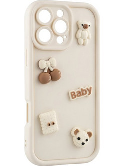 SENSO SPD 3D TRENDY IPHONE 15 PRO bear backcover