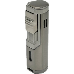 Ronson Αναπτήρας Chinook Gun Metal Satin 3 Jet Flame Με Punch 112001