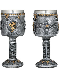 ΠΟΤΗΡΙ ΔΙΑΚΟΣΜΗΤΙΚΟ TOLE10 Lion shield ornamentation resin mug, 39555