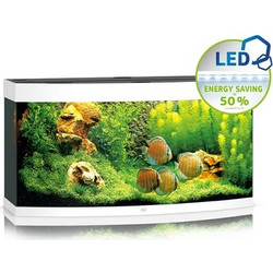 Juwel Aquarium Vision 260 Ενυδρείο Ψαριών με Φωτισμό, Θερμαντήρα, Κυκλοφορητή & Φίλτρο 260lt Λευκό
