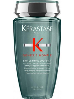 Kerastase Genesis Homme Bain de Force Quotidien Σαμπουάν κατά της Τριχόπτωσης 250ml