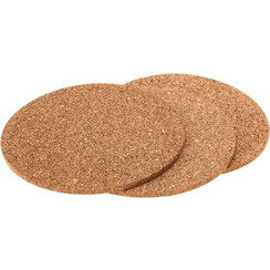 Excellent Houseware Σουπλά - Επιφάνεια Από Φελλό 19.5x0.6cm Σετ 3 Τεμαχίων 836314060