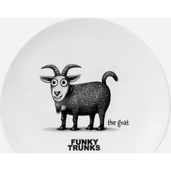Funky Trunks The Goat Σκουφάκι Κολύμβησης Σιλικόνης FUNKY TRUNKS White