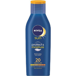 Nivea Sun Protect & Moisture Αντηλιακό Γαλάκτωμα Σώματος SPF20 200ml