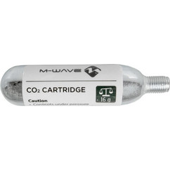 M-WAVE ΑΜΠΟΥΛΑ CO2 16gr ΤΕΜΑΧΙΟ 470168 Ασημί