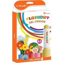Skag Κηρομπογιές Gel Flashdry 12χρ (309356)