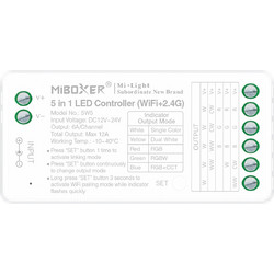 WIFI ΕΛΕΓΚΤΗΣ LED 5 ΣΕ 1 ACA A-SW5 IP20 / A-SW5