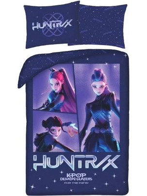Σετ Παπλωματοθήκη/Μαξιλαροθήκη (140x200) - K-pop Demon Hunters Cosmic (0026666)