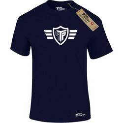 T-SHIRT ΑΝΔΡΙΚΟ ΒΑΜΒΑΚΕΡΟ 150GR, TAKEPOSITION, WHITE TP ARMY, Μαυρο/ Medium, 307-0026-prosf