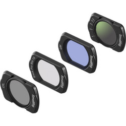 SmallRig 5833 Filter Set for DJI Osmo Pocket 4 / 3 (VND, CPL, Black Mist and Light Pollution)