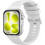 Techsuit W082 Λουράκι Σιλικόνης White (Huawei Watch Fit 3 / Fit 4 / Fit 4 Pro / Fit 5 / Fit 5 Pro)