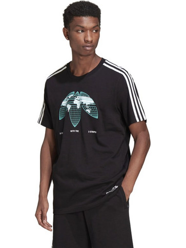 Adidas Originals United Tee T-Shirt (HF4906) Μαύρο