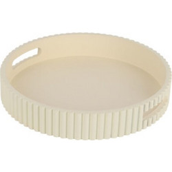 Estia Δίσκος Σερβιρίσματος Fibra Φ30xΥ5cm Ξύλινος Butter Yellow 09-51709