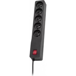 LESTAR 1966006332 power extension 1.5 m 230 AC outlet(s) Indoor Black ZX 510 G-A K:CZ 1,5M