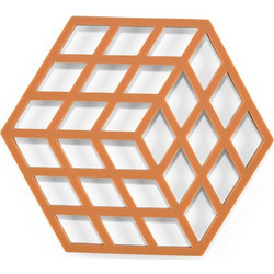 Βάση Θερμών Σκευών Cube 38799 16x14x0,9cm Orange Zone Denmark Σιλικόνη
