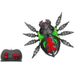 Spin Master Hex Bots Wall Crawler Spider Τηλεκατευθυνόμενη Αράχνη 6077330
