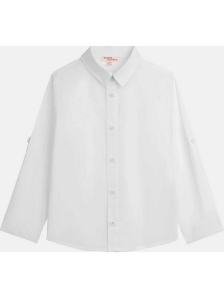 DPAM παιδικό πουκάμισο Chic White - 381199 Λευκό