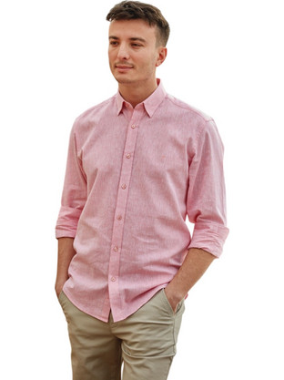 Ανδρικό Πουκάμισο Florentino Pink 810864-363