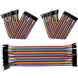 2 Σετ καλωδιων 40P 10cm Dupont Wire Male to Female (80 καλώδια στην συσκευασία)