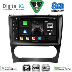 Digital IQ BXF 18404_CPAA Ηχοσύστημα Αυτοκινήτου με Οθόνη 9" & GPS για Mercedes C-CLK W203-209