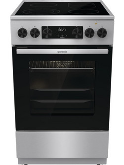 Gorenje GECS5C70XA Κουζίνα Ηλεκτρική 70lt με Κεραμικές Εστίες 50cm