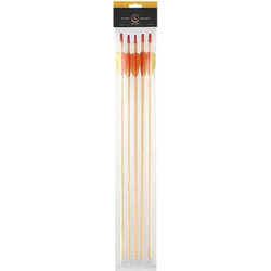 Poe Lang Target Wooden 30" D-027A-B1 Wooden arrows 5 pcs