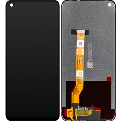 MP LCD Οθόνη Aftermarket για Oppo A36 / A76, Χωρίς Πλαίσιο, Μαύρη
