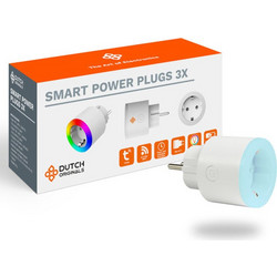 Σετ Μονές Εξωτερικές Smart Πρίζες Ρεύματος Wi-Fi 3 τμχ Dutch Originals 8720604881936