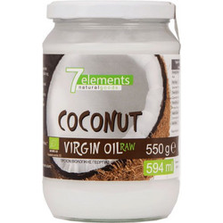 Βιολογικό Παρθένο Λάδι Καρύδας 7elements 550g