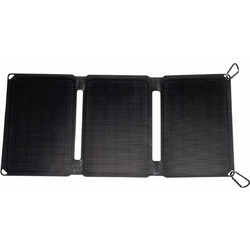 Denver Φορητό Αναδιπλούμενο Ηλιακό Panel Φορτιστής 20W max με USB-A/DC Έξοδο SOP-10200MK2