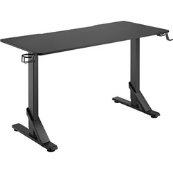 Brateck Gaming Γραφείο Μεταλλικό Ρυθμιζόμενο Ύψος 136x60x81cm GMD11-3
