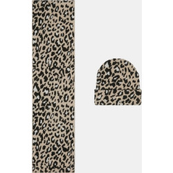 Guess Παιδικό Σετ Σκουφάκι και Κασκόλ Animal Print Girl (J5BZ05Z3H40-P12L)