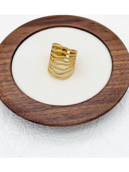 Δαχτυλίδι Gold Mutlilayer ΚΩΔ: AR234