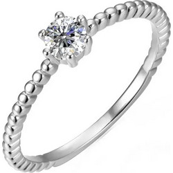 Γυναικείο δαχτυλίδι Brizzling με πέτρες Moissanite - BMR048