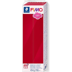 STAEDTLER ΠΗΛΟΣ FIMO 8021-26 SOFT CHERRY RED 454G