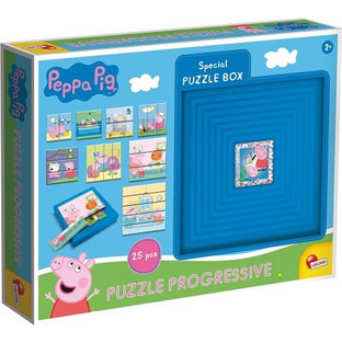 Παιδικό Puzzle Lisciani Giochi Progressive Peppa Pig 25 Κομμάτια