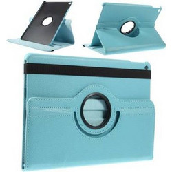 Περιστρεφόμενη Θήκη Tablet Book Style για iPad 2/3/4 - Γαλαζιο
