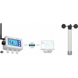 Navis W410XW/WS Ανεμόμετρο με Αισθητήρα WS 011-1 Εμβέλειας 1300m