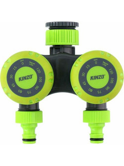 Kinzo 14831 Προγραμματιστής Ποτίσματος Μπαταρίας 2 Στάσεων