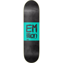 EMillion Roots Series Deck Black/Turq 8.0