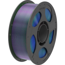 Anycubic PLA Silk Tri-Color 1kg Blue Green Purple - Πολύχρωμο Silk PLA Filament 1.75mm
