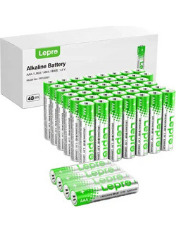 Battery alkaline LEPRO 130001-48 AAA R3 48pcs