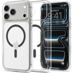 Spigen Ultra Hybrid MagFit Θήκη iPhone 17 Pro Max / 18 Pro Max Clear / Graphite ACS12119